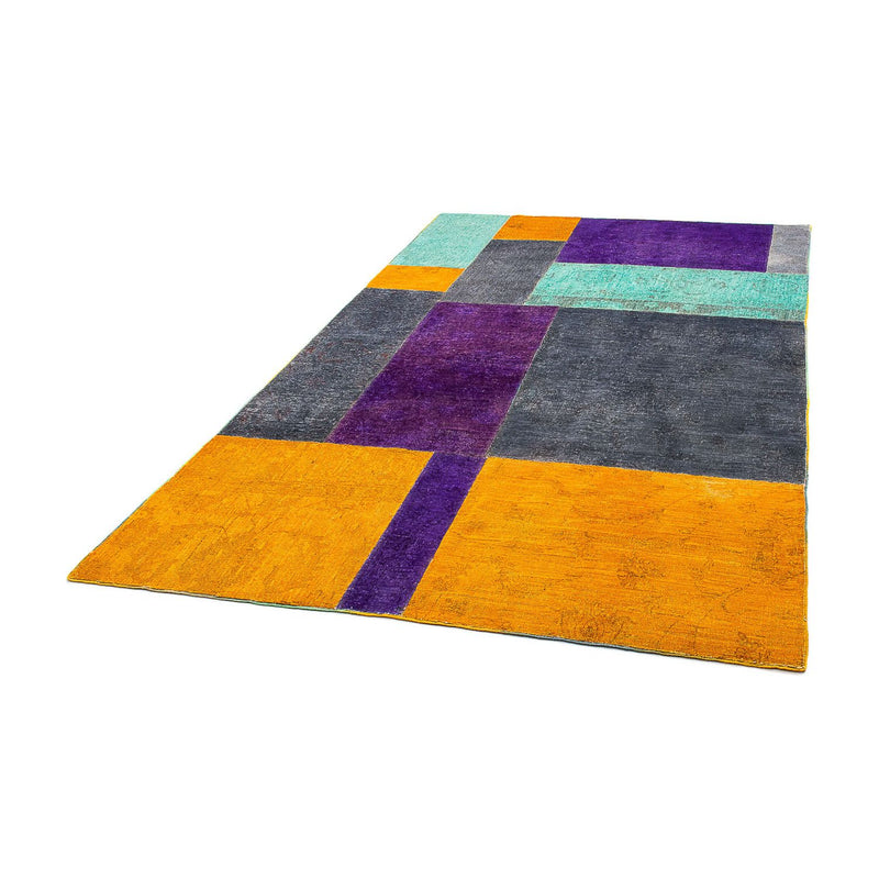 Patchwork tapijt - 237 x 146 cm - veelkleurig
