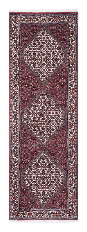 Loper Perzisch tapijt - Bijar - 231 x 74 cm - beige