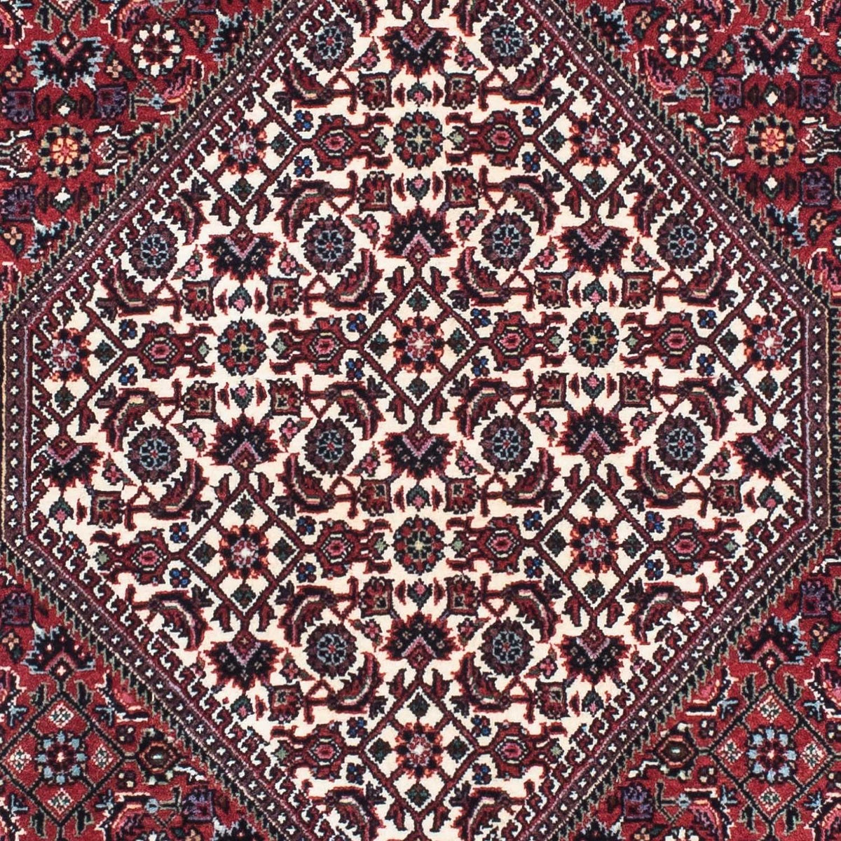 Loper Perzisch tapijt - Bijar - 231 x 74 cm - beige