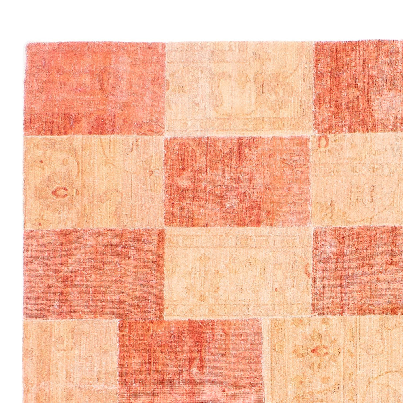 Patchwork tapijt 294x212cm - Perserteppich Wollteppich