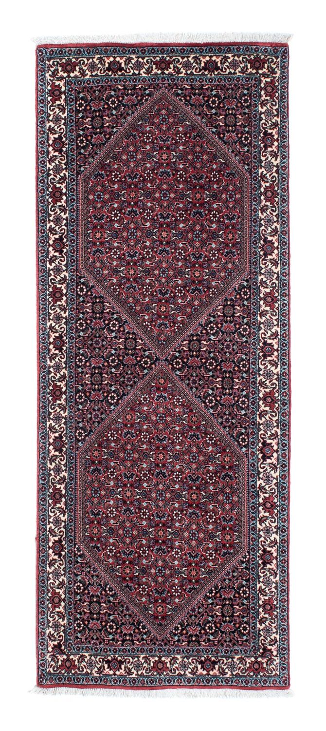 Loper Perzisch tapijt - Bijar - 200 x 75 cm - licht rood