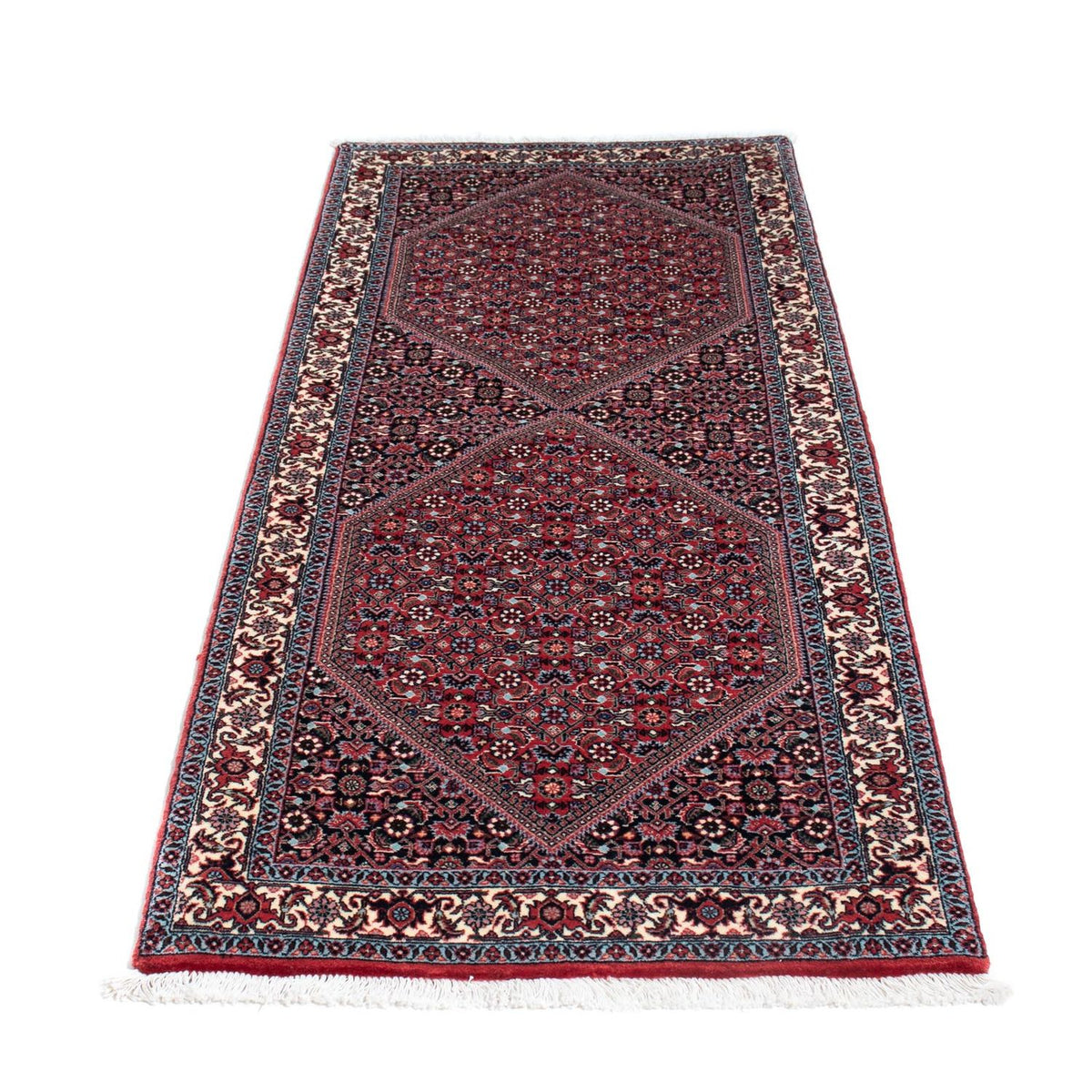 Loper Perzisch tapijt - Bijar - 200 x 75 cm - licht rood