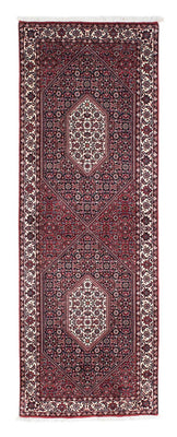 Loper Perzisch tapijt - Bijar - 223 x 73 cm - rood