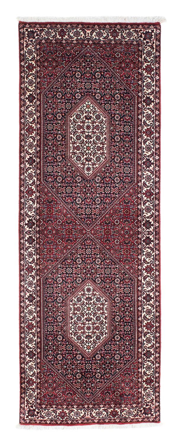 Loper Perzisch tapijt - Bijar - 223 x 73 cm - rood