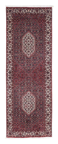 Loper Perzisch tapijt - Bijar - 223 x 73 cm - rood