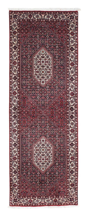Loper Perzisch tapijt - Bijar - 223 x 73 cm - rood