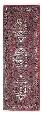 Loper Perzisch tapijt - Bijar - 212 x 71 cm - rood