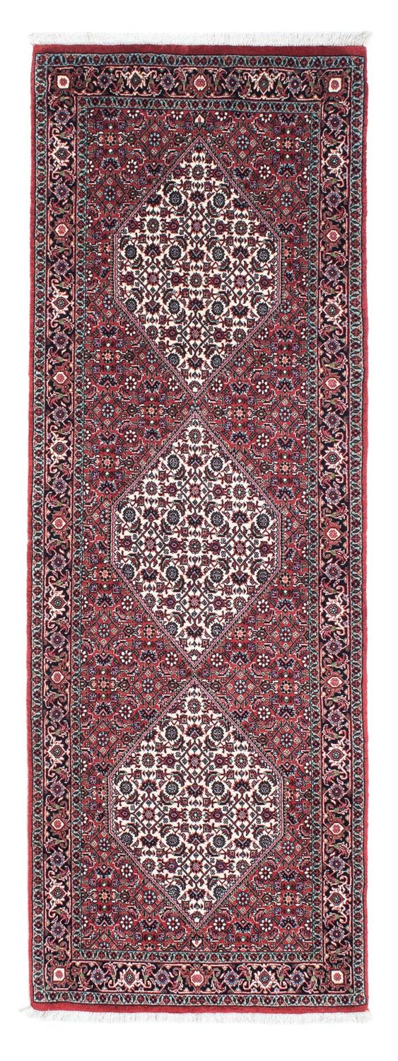 Loper Perzisch tapijt - Bijar - 212 x 71 cm - rood