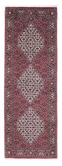 Loper Perzisch tapijt - Bijar - 212 x 71 cm - rood