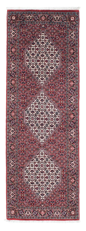 Loper Perzisch tapijt - Bijar - 212 x 71 cm - rood