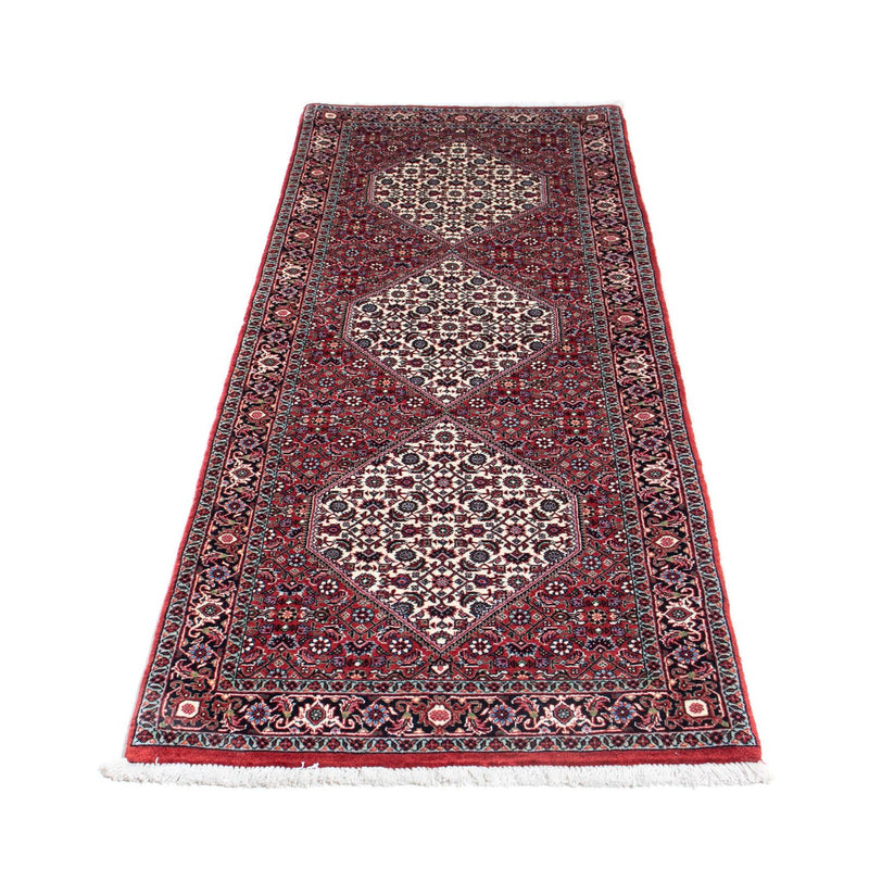 Loper Perzisch tapijt - Bijar - 212 x 71 cm - rood