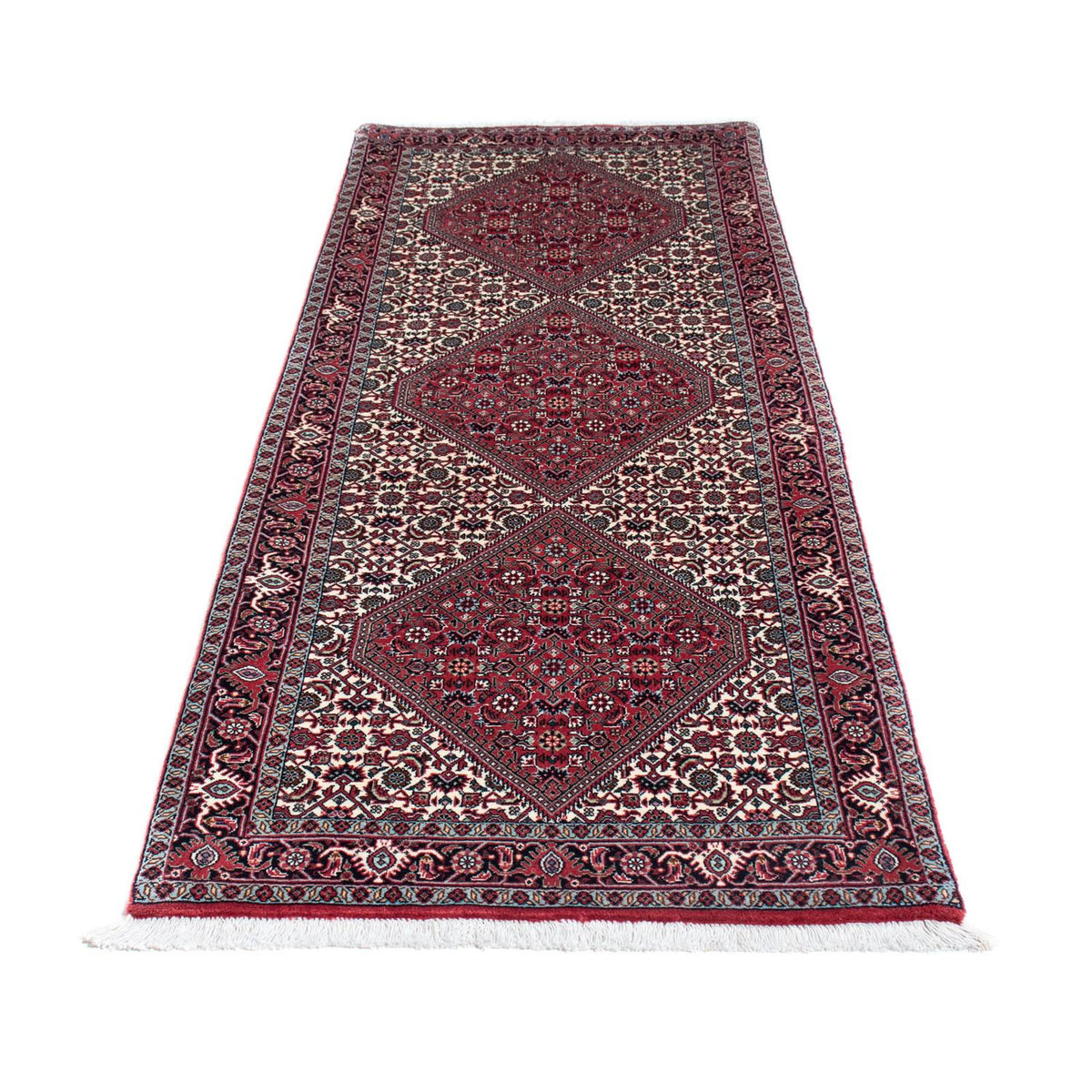 Loper Perzisch tapijt - Bijar - 208 x 75 cm - licht rood