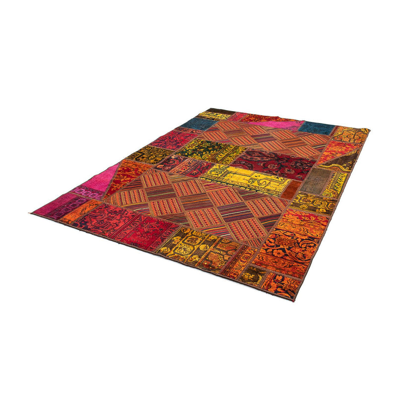 Patchwork tapijt - 234 x 169 cm - veelkleurig