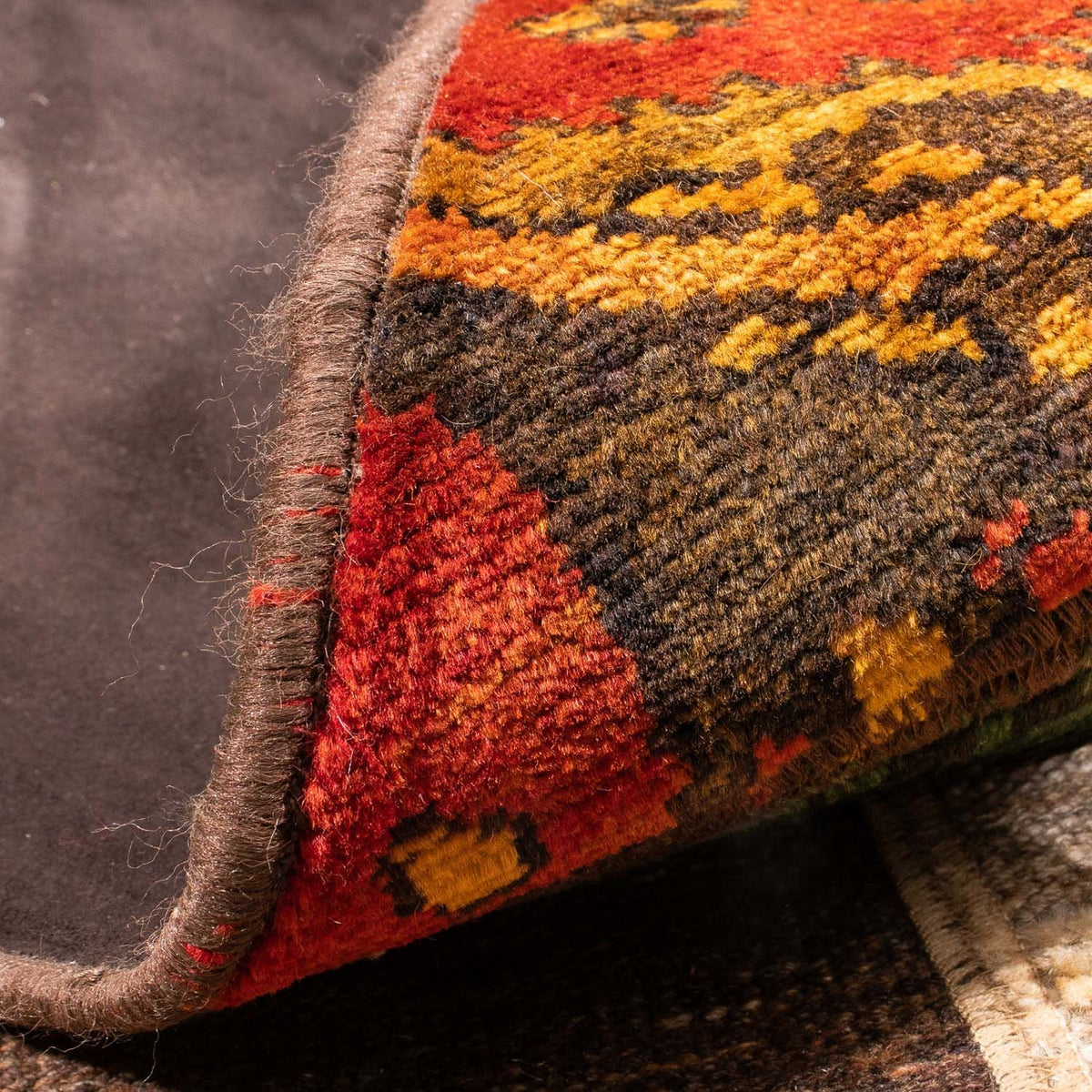 Patchwork tapijt - 224 x 164 cm - veelkleurig