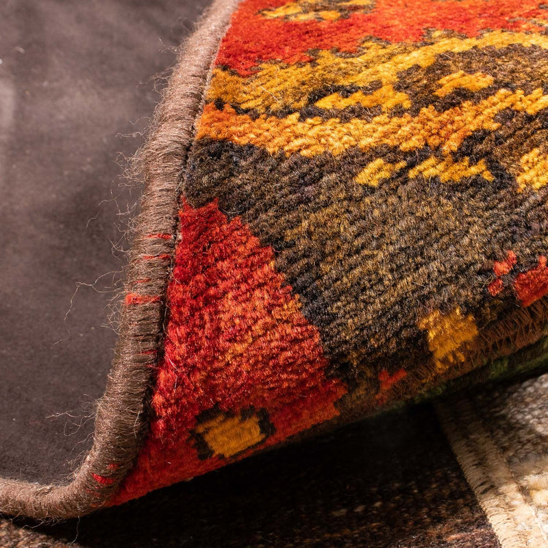 Patchwork tapijt - 224 x 164 cm - veelkleurig