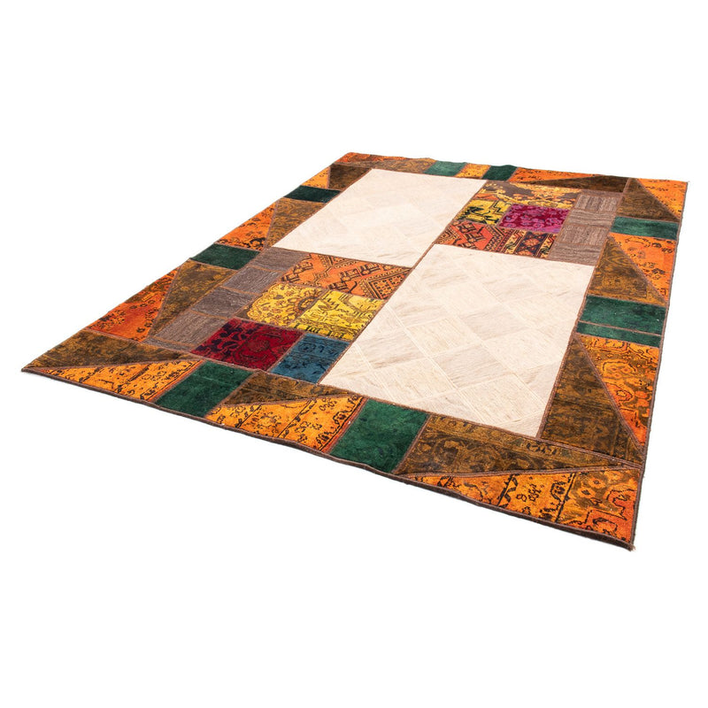 Patchwork tapijt - 249 x 194 cm - veelkleurig