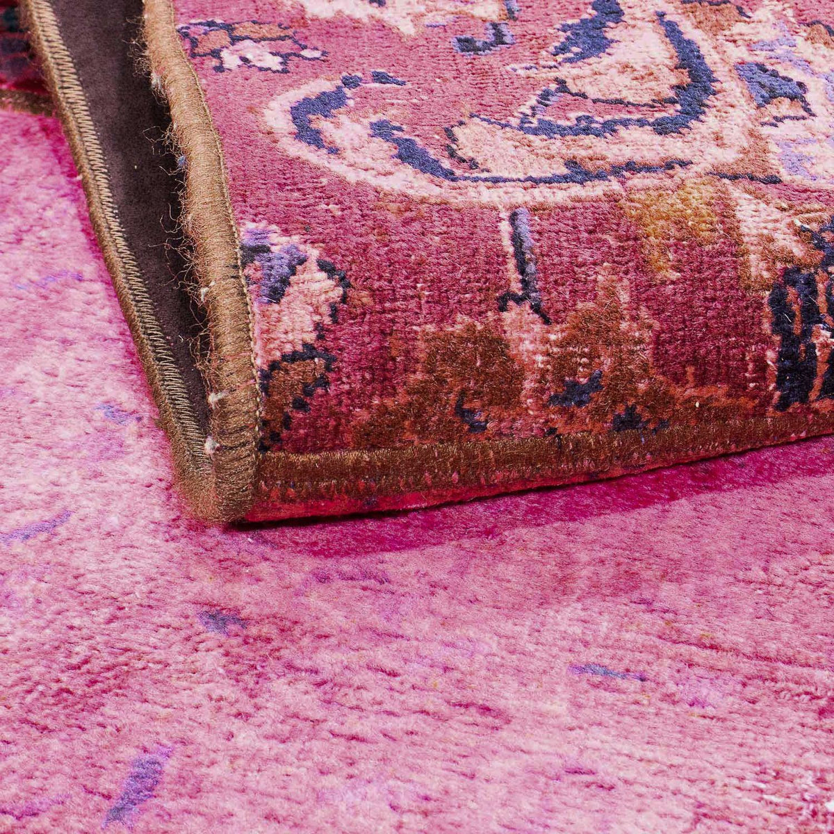 Patchwork tapijt - 197 x 138 cm - veelkleurig