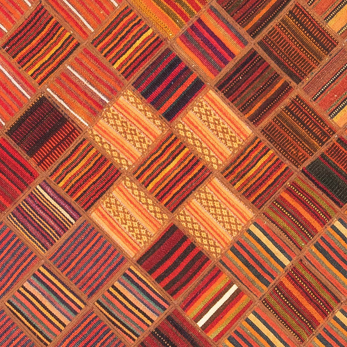 Patchwork tapijt - 234 x 176 cm - veelkleurig