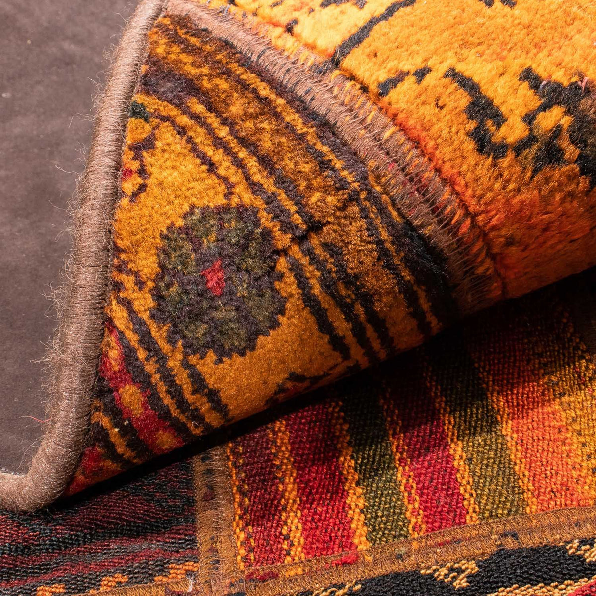 Patchwork tapijt - 234 x 176 cm - veelkleurig