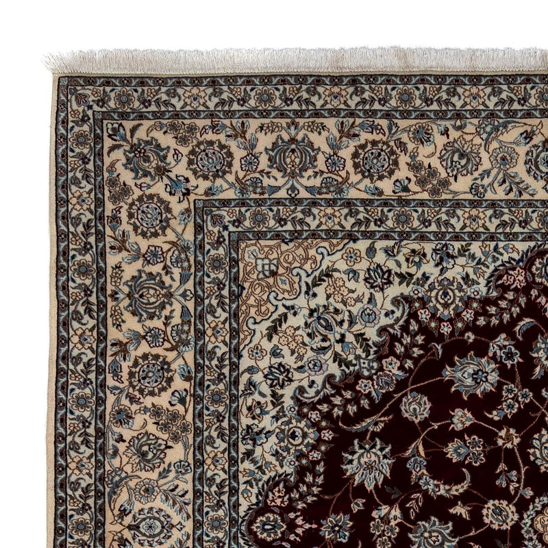 Perzisch tapijt - Nain - Koninklijk - 352 x 251 cm - zwart