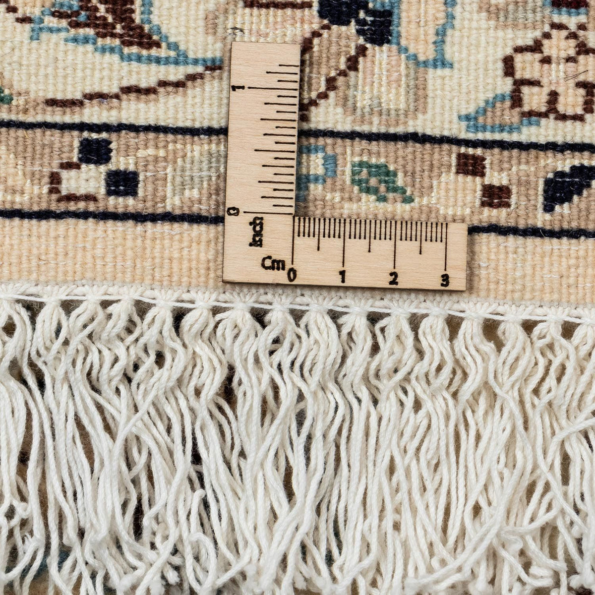 Perzisch tapijt - Nain - Koninklijk - 350 x 247 cm - beige