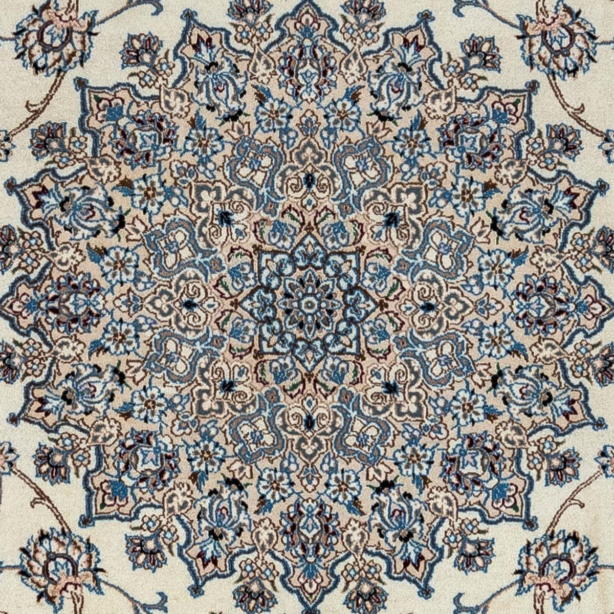 Perzisch tapijt - Nain - Koninklijk - 350 x 250 cm - beige