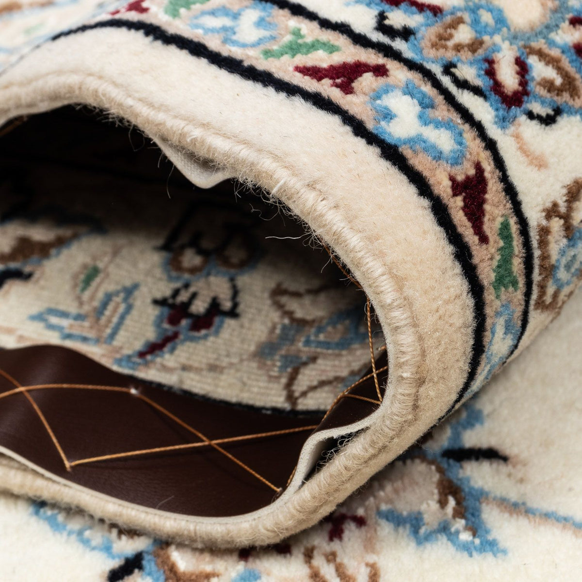 Perzisch tapijt - Nain - Koninklijk - 350 x 250 cm - beige