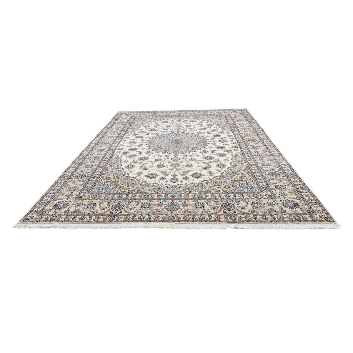 Perzisch tapijt - Nain - Koninklijk - 350 x 250 cm - beige