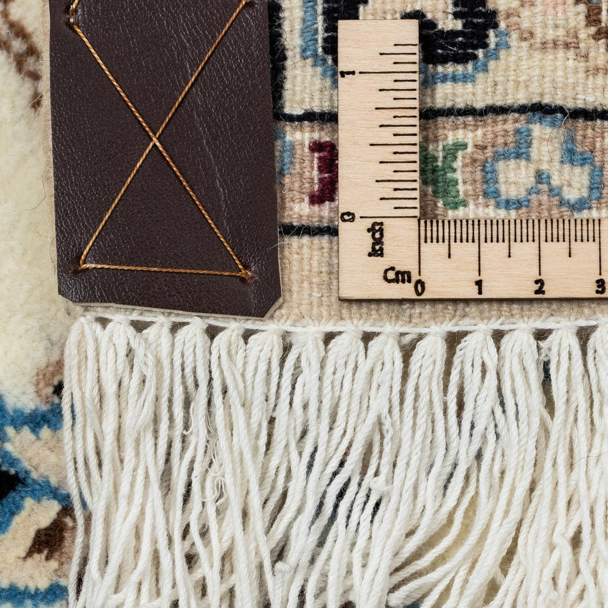 Perzisch tapijt - Nain - Koninklijk - 350 x 250 cm - beige