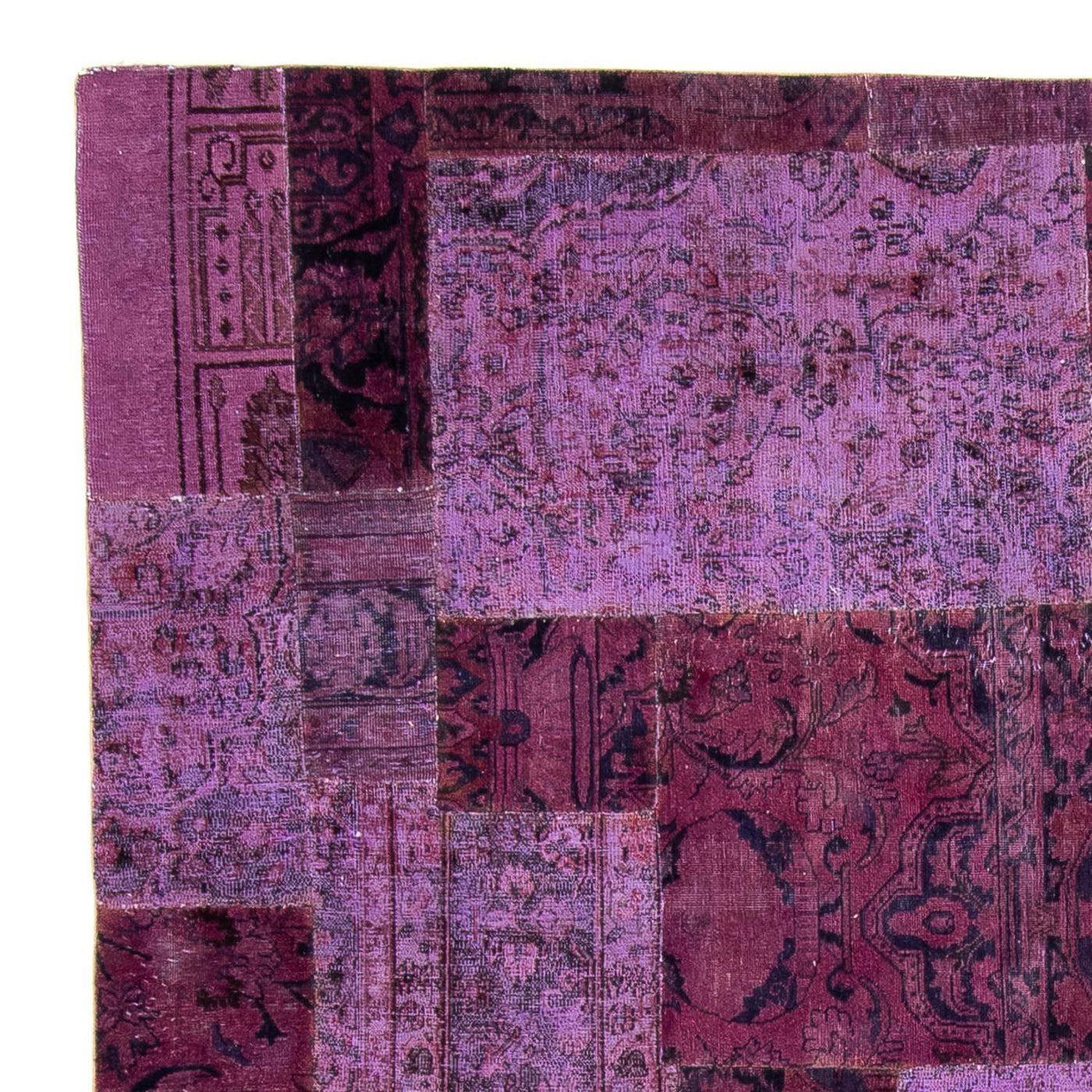 Patchwork tapijt 356x260cm - Perserteppich Wollteppich