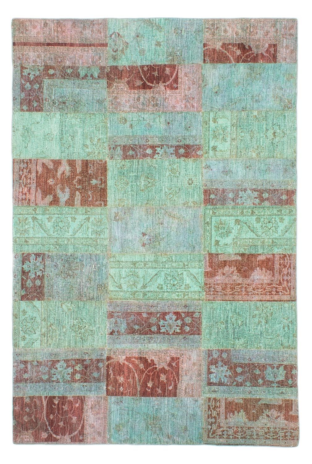 Patchwork tapijt - 270 x 182 cm - veelkleurig