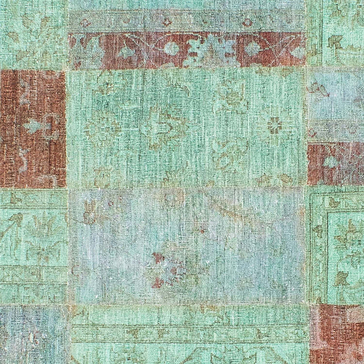 Patchwork tapijt - 270 x 182 cm - veelkleurig