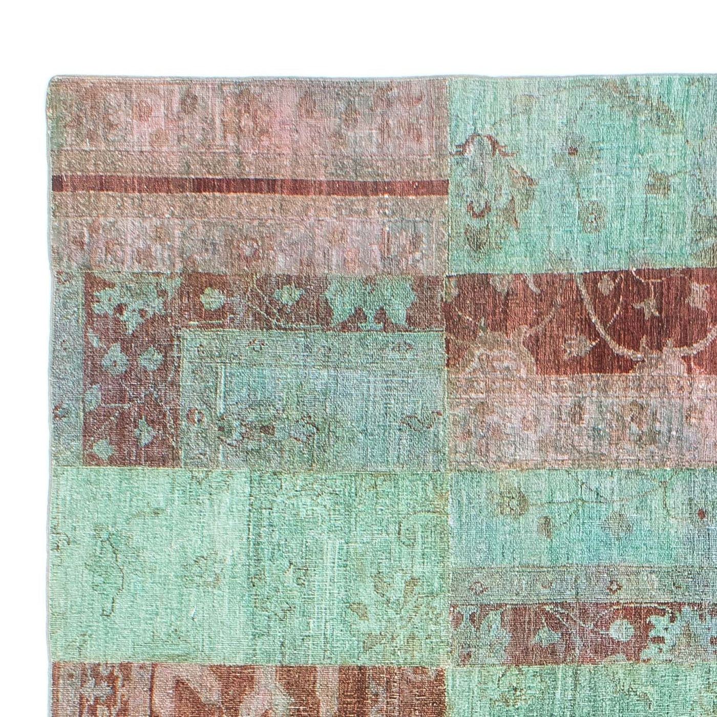 Patchwork tapijt 270x182cm - Perserteppich Wollteppich