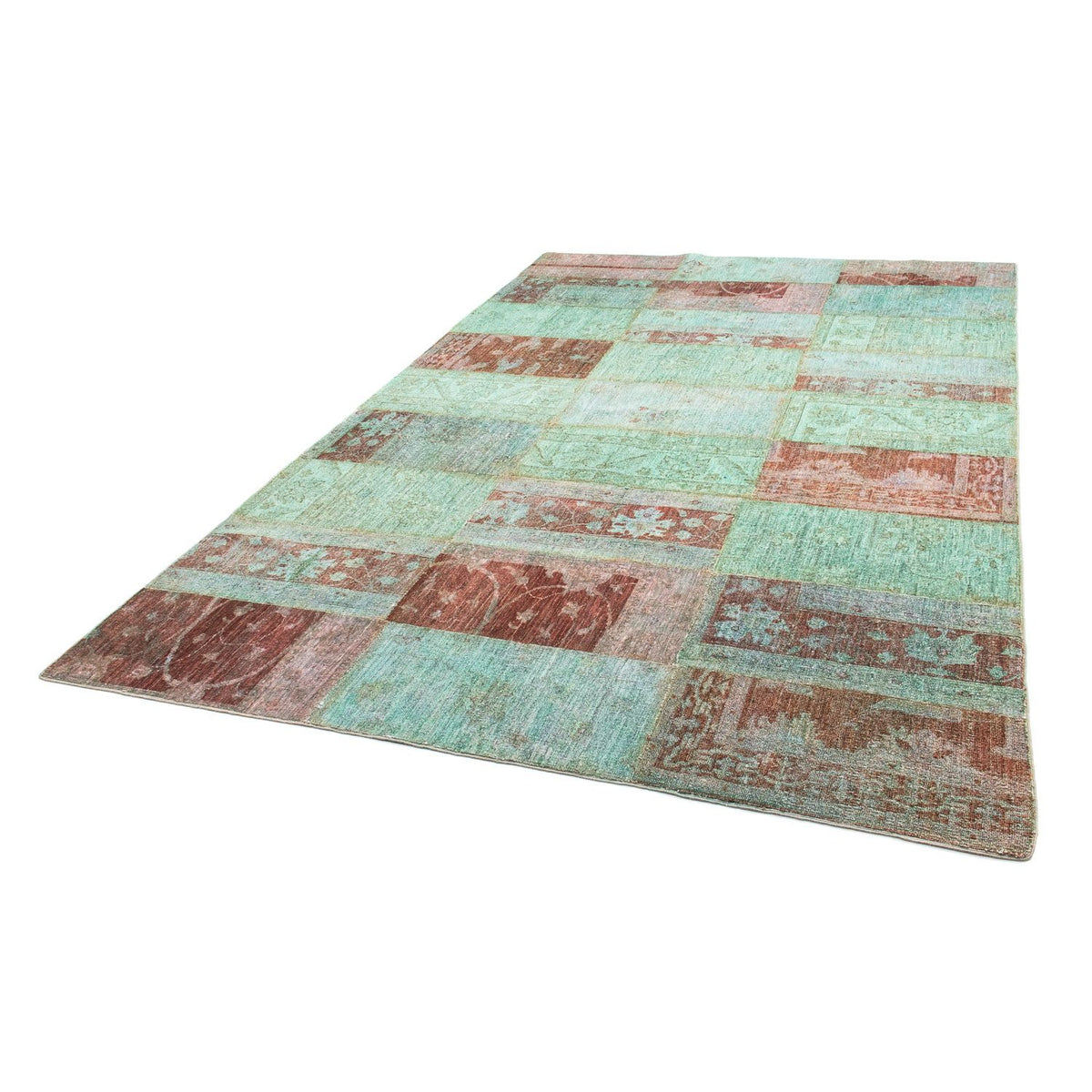 Patchwork tapijt - 270 x 182 cm - veelkleurig