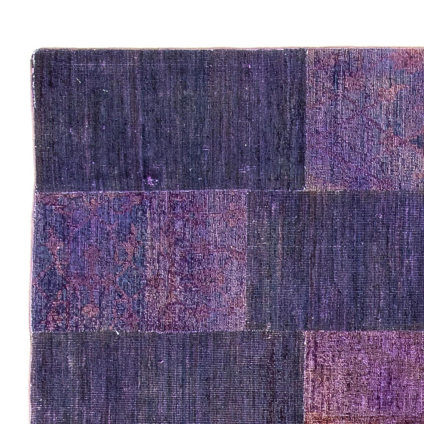 Patchwork tapijt 237x165cm - Perserteppich Wollteppich