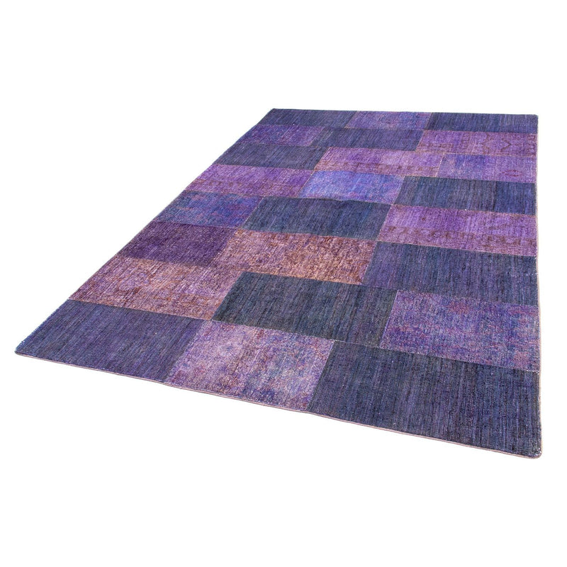 Patchwork tapijt - 237 x 165 cm - veelkleurig