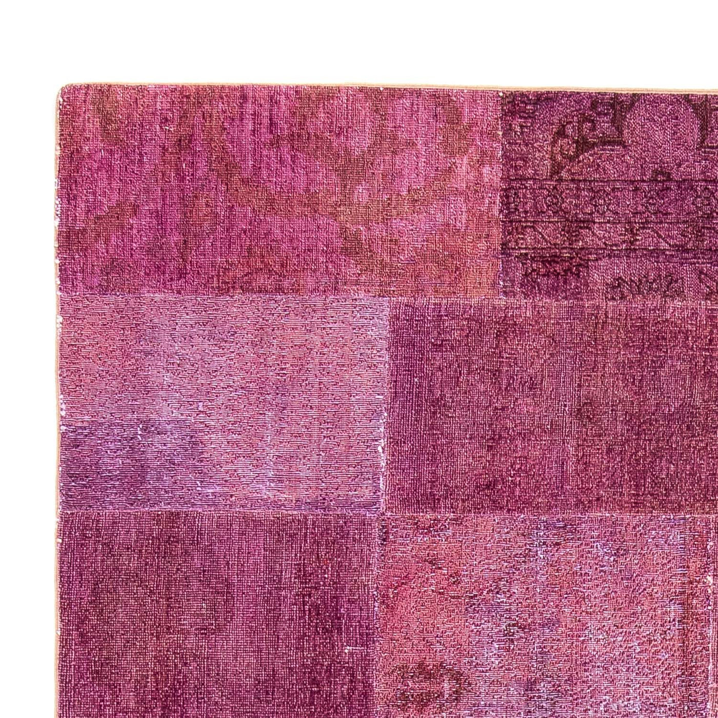 Patchwork tapijt 264x182cm - Perserteppich Wollteppich