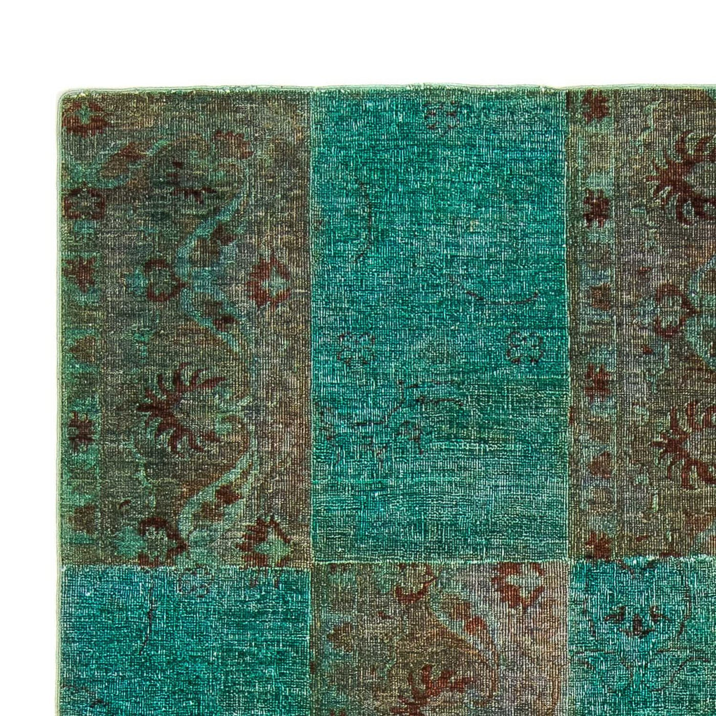 Patchwork tapijt 243x149cm - Wollen tapijt