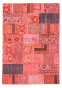 Patchwork tapijt - 237 x 166 cm - veelkleurig
