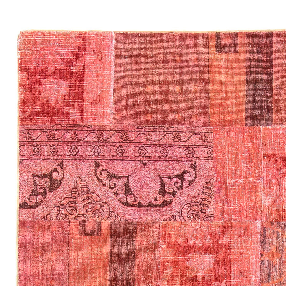 Patchwork tapijt - 237 x 166 cm - veelkleurig