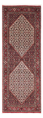 Loper Perzisch tapijt - Bijar - 205 x 76 cm - veelkleurig