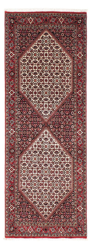 Loper Perzisch tapijt - Bijar - 205 x 76 cm - veelkleurig