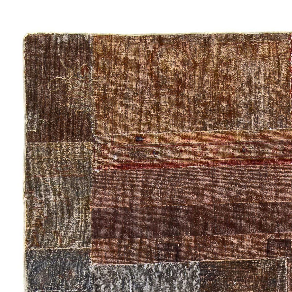 Patchwork tapijt 146x194cm - Wollen tapijt