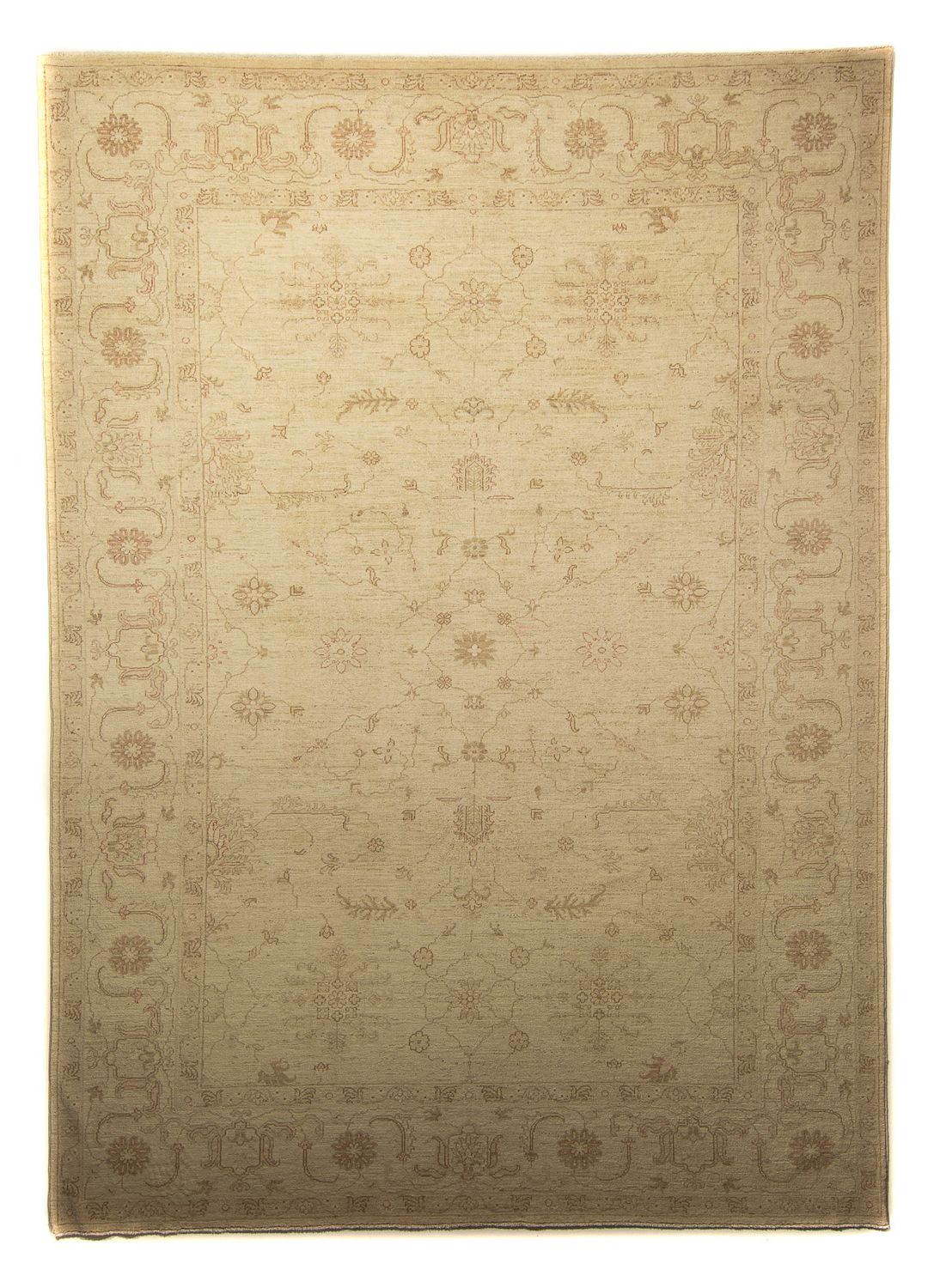 Ziegler tapijt - 339 x 245 cm - licht beige