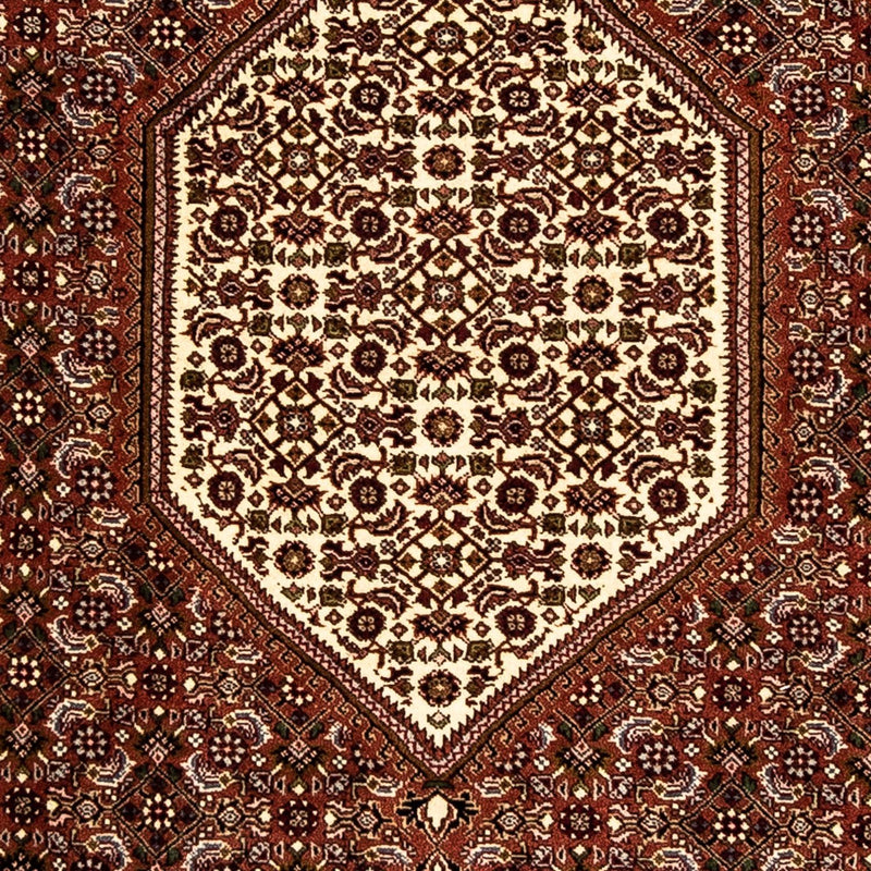 Loper Perzisch tapijt - Bijar - 273 x 87 cm - donkerrood