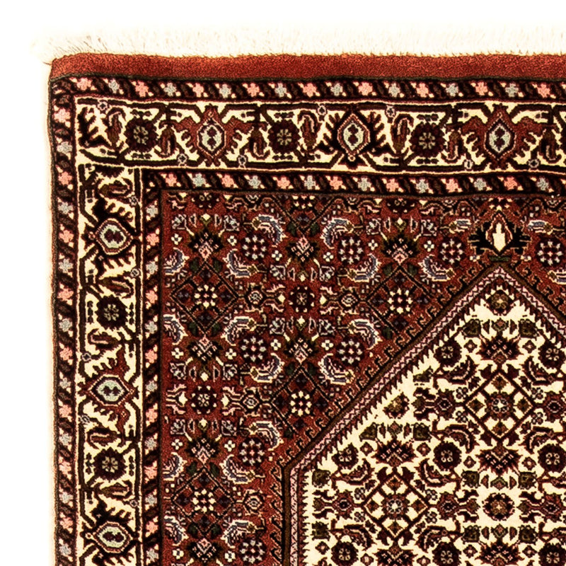 Loper Perzisch tapijt - Bijar - 273 x 87 cm - donkerrood