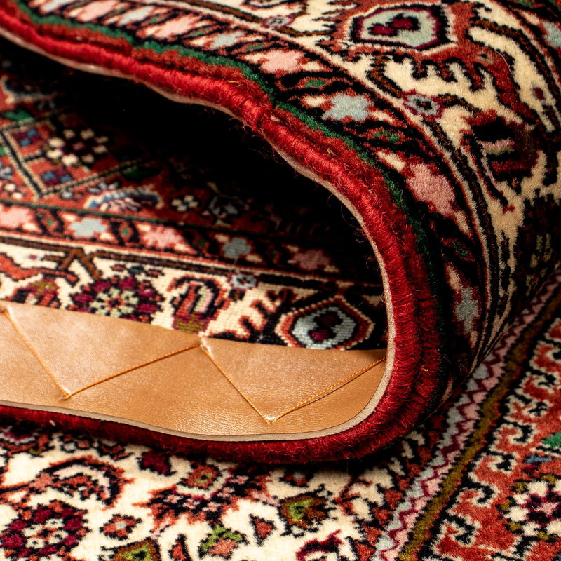 Loper Perzisch tapijt - Bijar - 273 x 87 cm - donkerrood