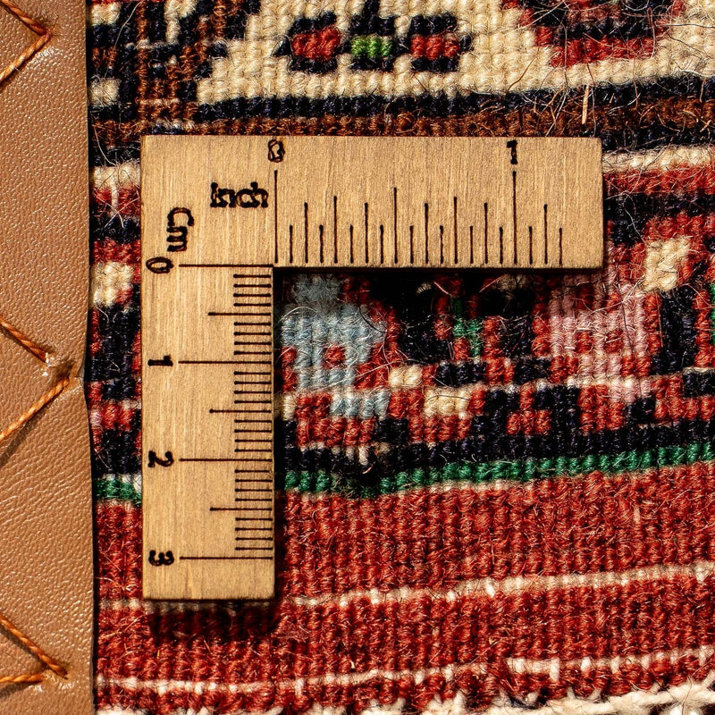 Loper Perzisch tapijt - Bijar - 273 x 87 cm - donkerrood