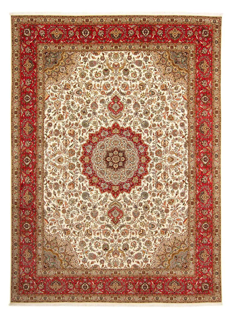 Perzisch tapijt - Tabriz - Royal - 406 x 300 cm - rood
