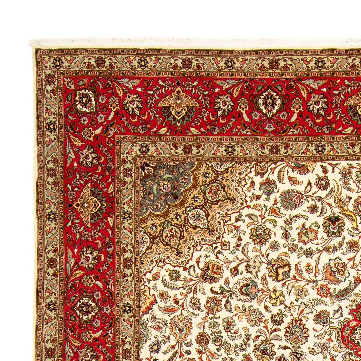 Perzisch tapijt - Tabriz - Royal - 406 x 300 cm - rood